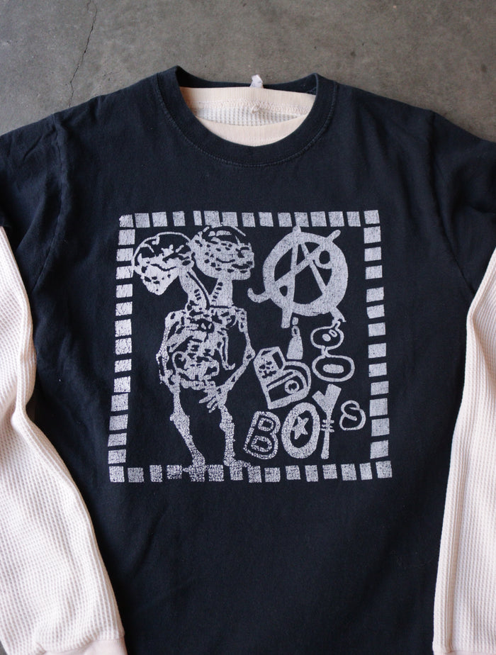 2000S BIG BOYS TEE + THERMAL SHIRT