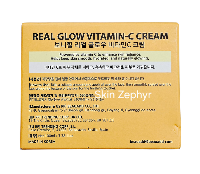 Bonnyhill Real Glow Vitamin C Cream