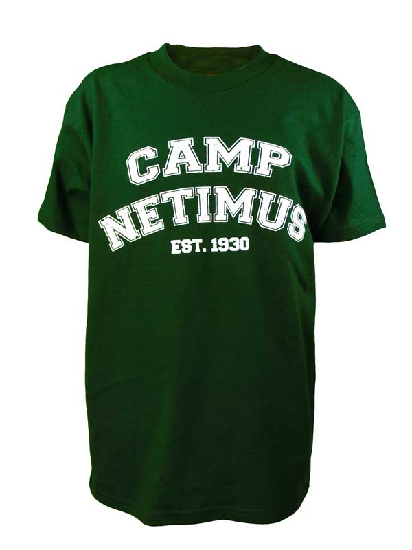 Camp Netimus Distressed Print Tee|1997|1998|1999|2000|2001|2002|2003|2004