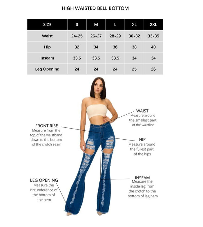 Women's Burgundy Flare Jeans