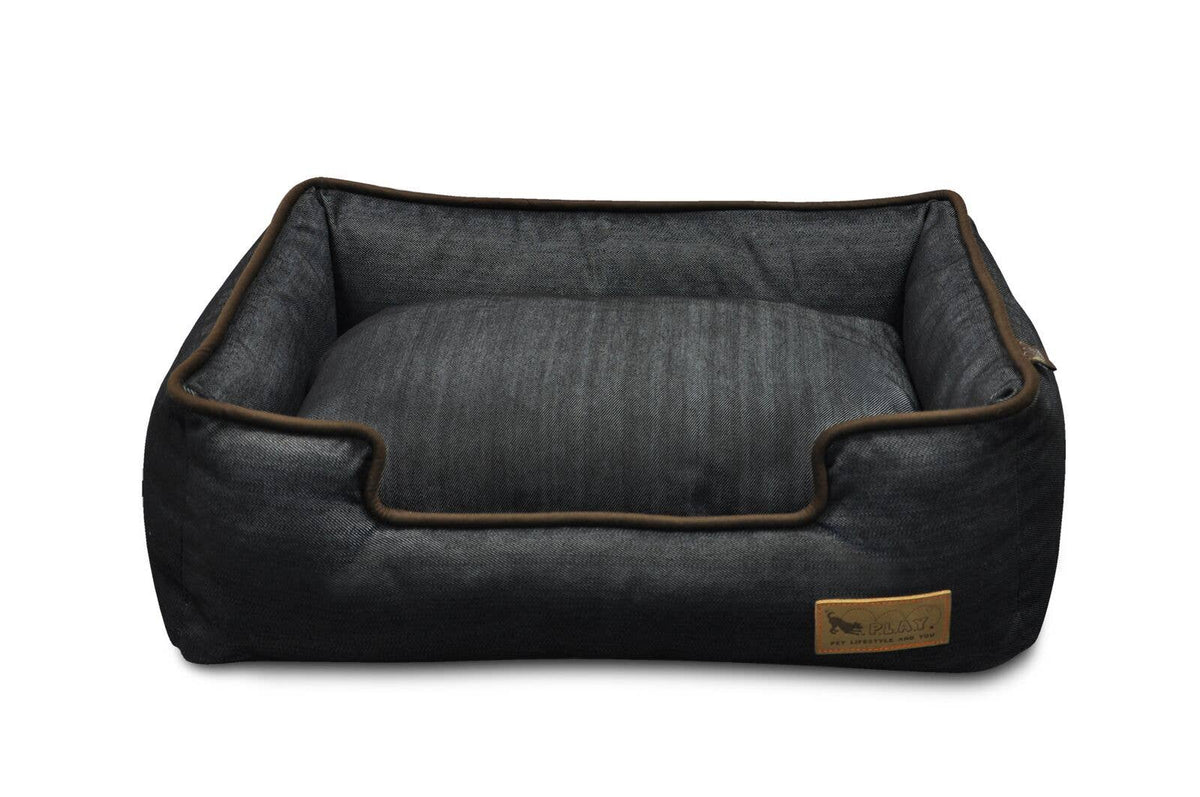 P.L.A.Y. Pet Lifestyle and You - Denim Lounge Bed - Brown (Medium)
