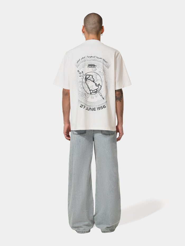 1886 X RAKETA TIMEPIECE TEE - WHITE