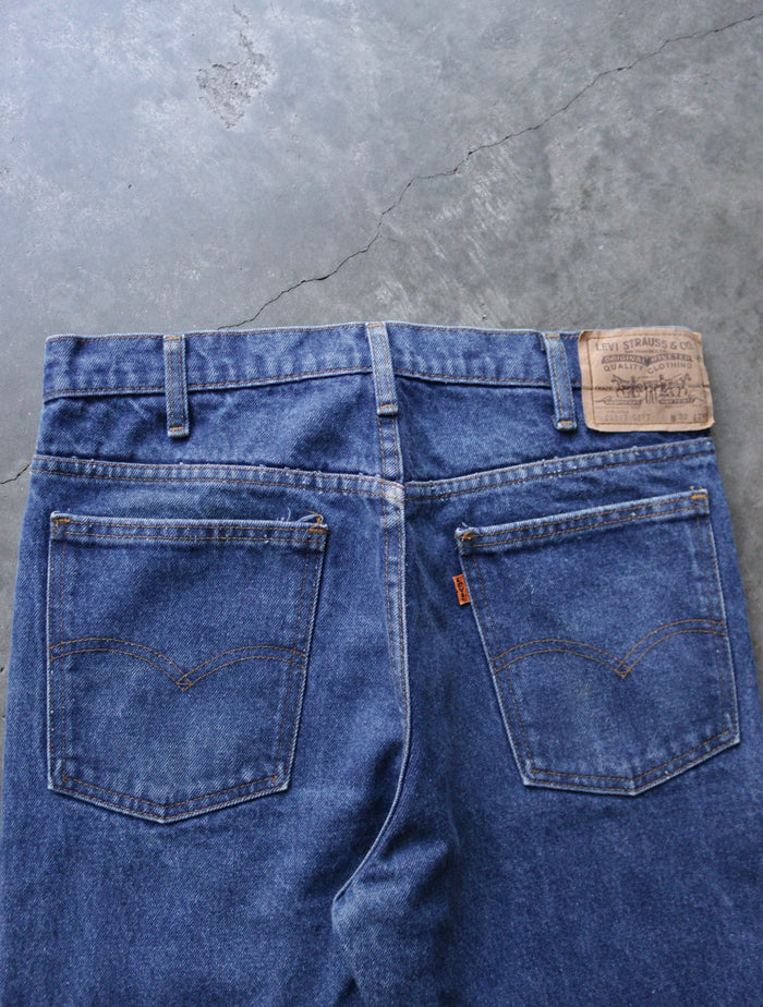 1980S ORANGE TAB 517 LEVIS DENIM PANTS
