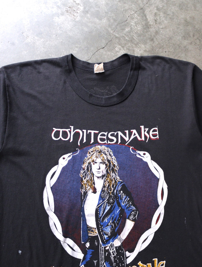 1980S WHITESNAKE FADED TEE