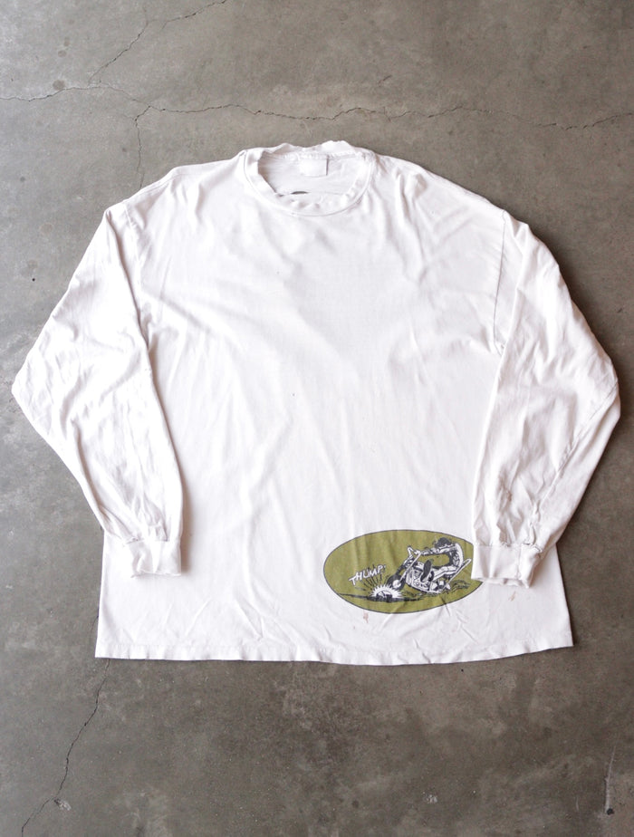 1990S THRASHED L/S TEE