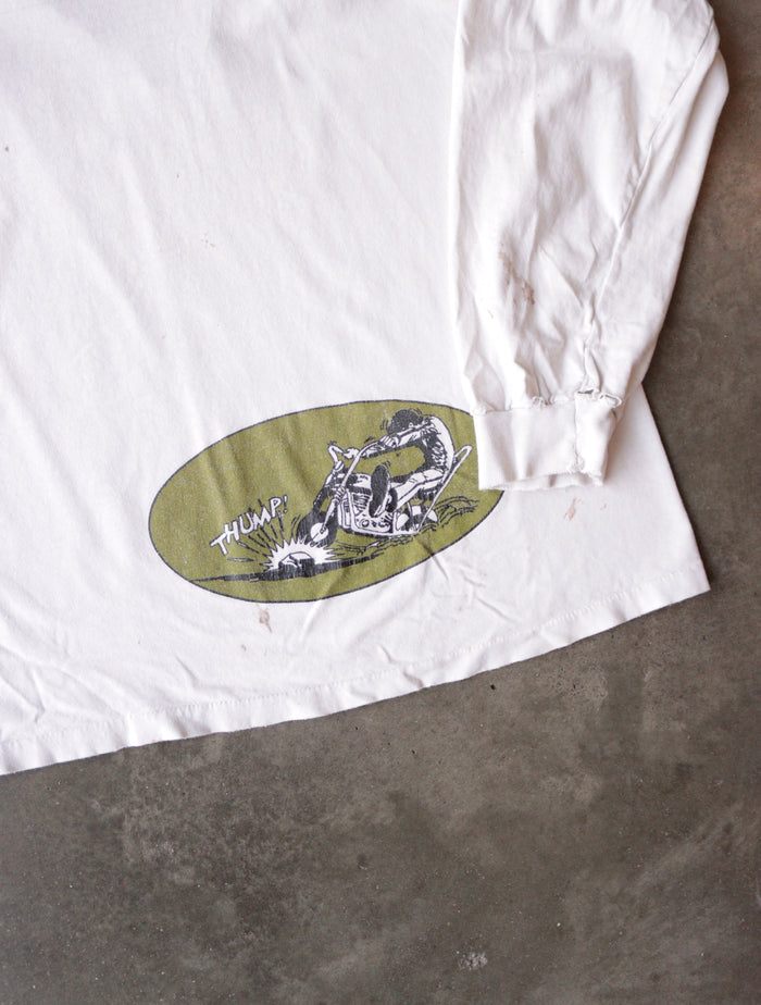 1990S THRASHED L/S TEE