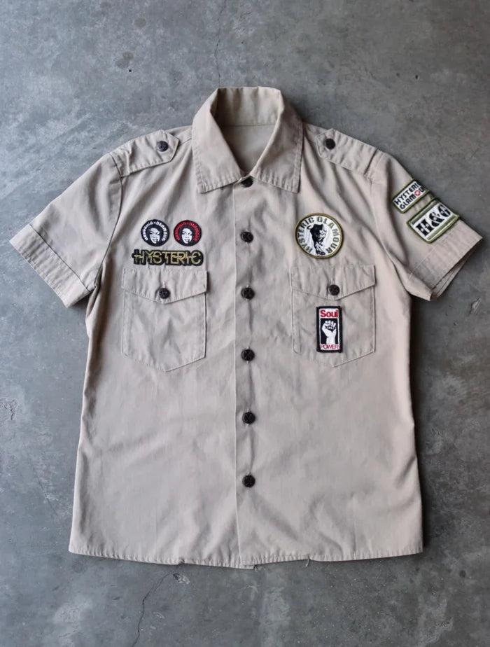2000S HYSTERIC GLAMOUR BUTTON UP SHIRT