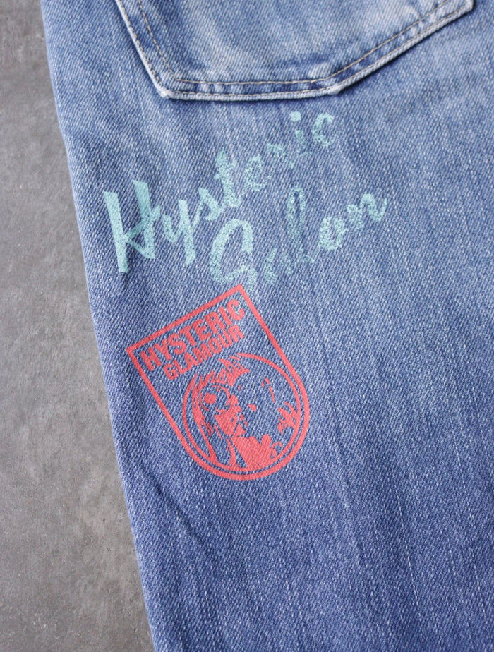 2000S HYSTERIC GLAMOUR STUDDED SHORTS