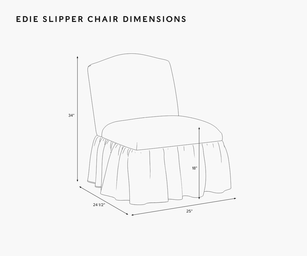 Edie Slipper Chair - Aviary