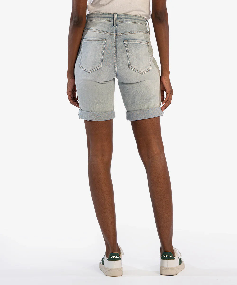 Cathrine boyfriend rolled up shorts
