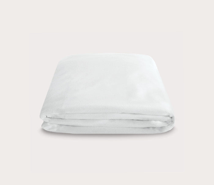 Dri-Tec Moisture-Wicking Sofa Bed Mattress Protector by Bedgear, silo, white