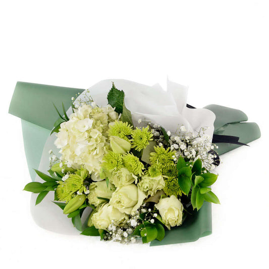 Blossoming Sunrise Mixed Bouquet from Monthly Sommelier USA - Flower Gift - USA Delivery