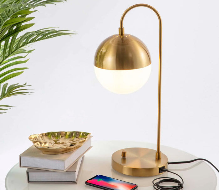 Cappi Gold Table Lamp by Safavieh