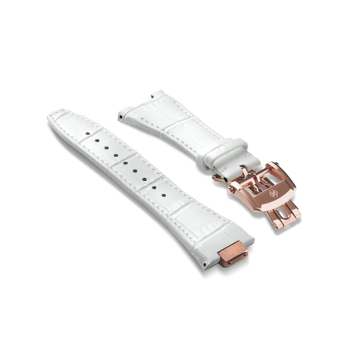 White / Rose Gold / 44-45