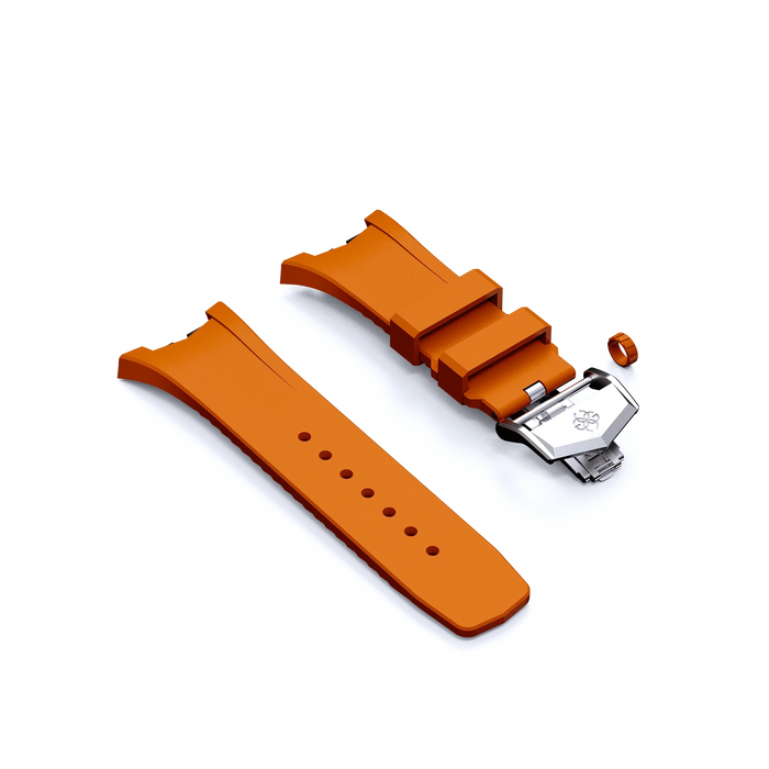 Sunset Orange / Silver / 45
