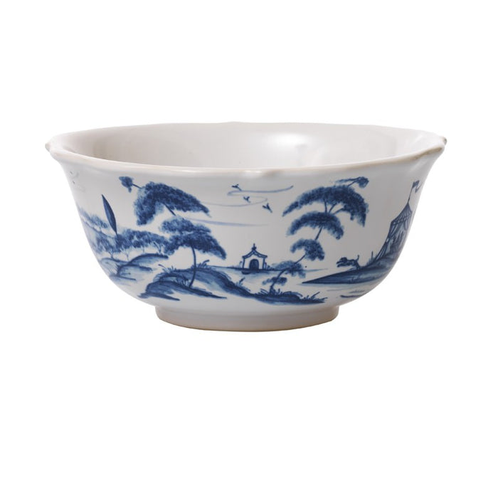 Country Estate Delft Blue Cereal/Ice Cream Bowl