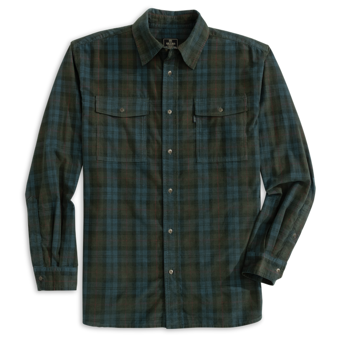 Darden Corduroy Shirt: Midnight