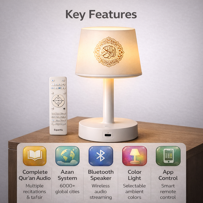Desk Lamp Quran Speaker