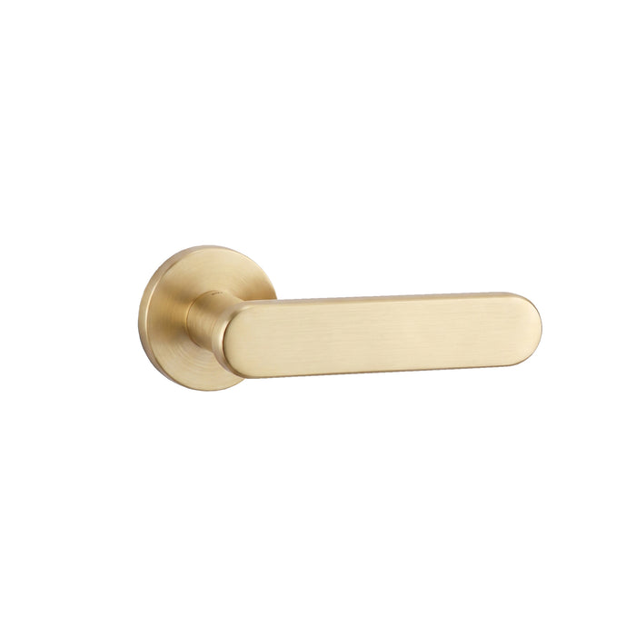 Elwood Solid Brass Lever Set