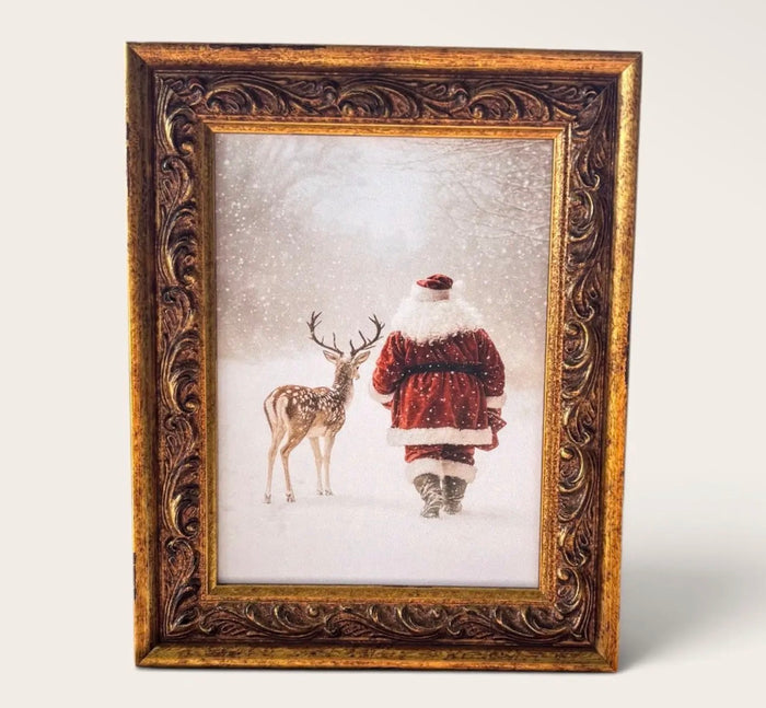Gold Framed Christmas Pictures