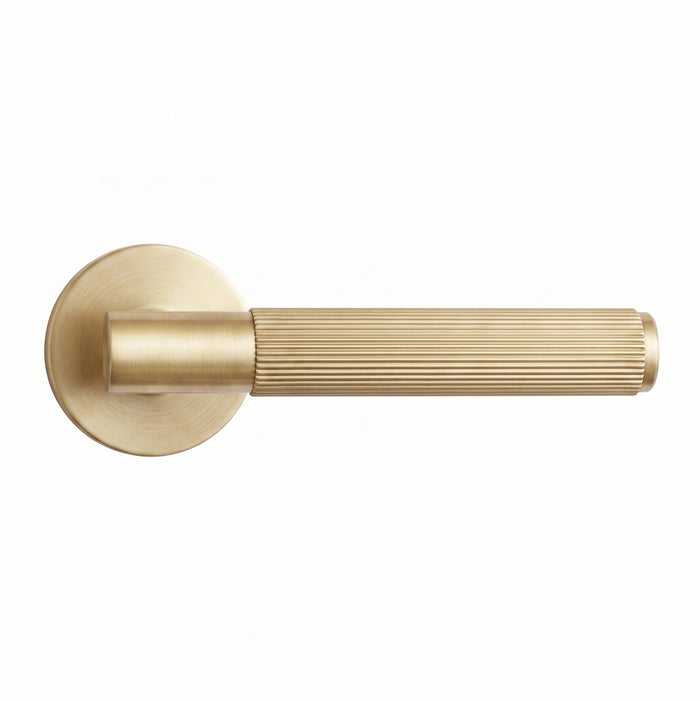 Hartley Solid Brass Lever Set
