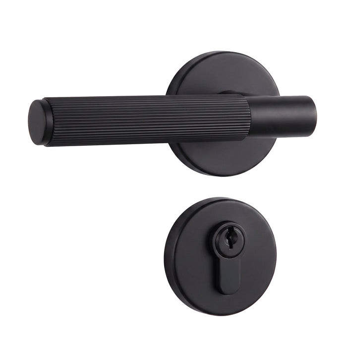 Hartley Solid Brass Lever Set