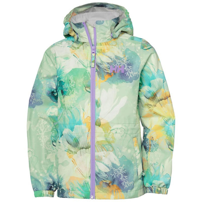 Helly Hansen Juniors Celeste Rain Jacket|41609-406-8,41609-406-10,41609-406-12,41609-406-14,41609-406-16