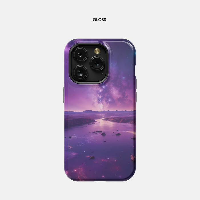 iPhone 15 Pro MagSafe Tough Case - Milky Way River