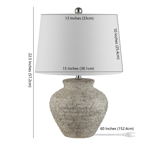 Ledger Ceramic Table Lamp by Safavieh