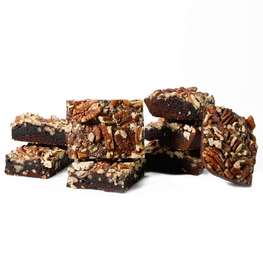 Pecan Brownies from Monthly Sommelier USA - Cake Gift - USA Delivery