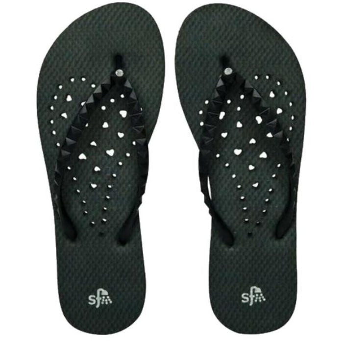 Black Elongated Heart / Size 13/1