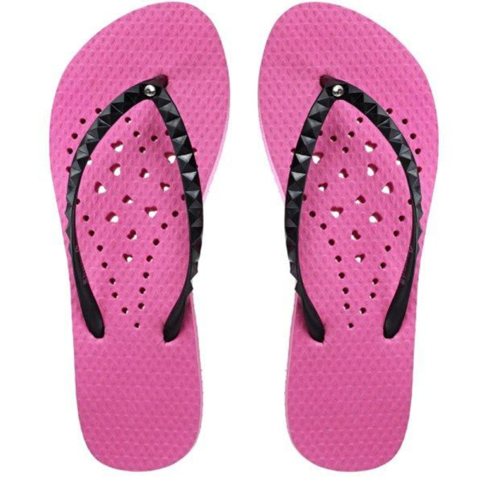 Hot Pink Elongated Heart / Size 13/1