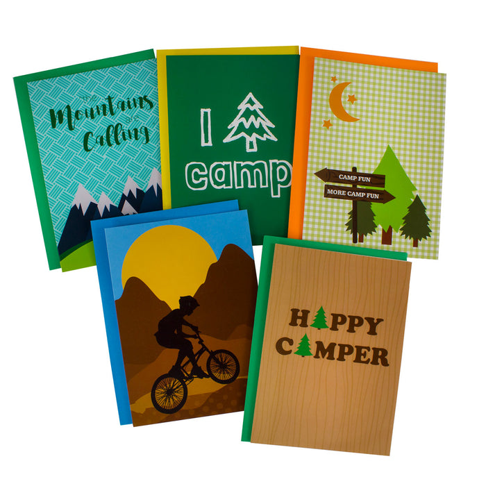Summer Camp Greeting Cards for Boys, Girls, and Parents|15339