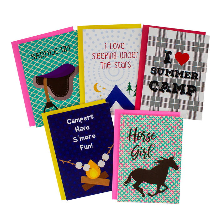 Summer Camp Greeting Cards for Boys, Girls, and Parents|15341