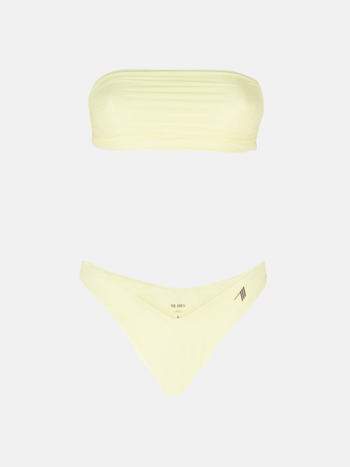 The Attico Yellow Bikini