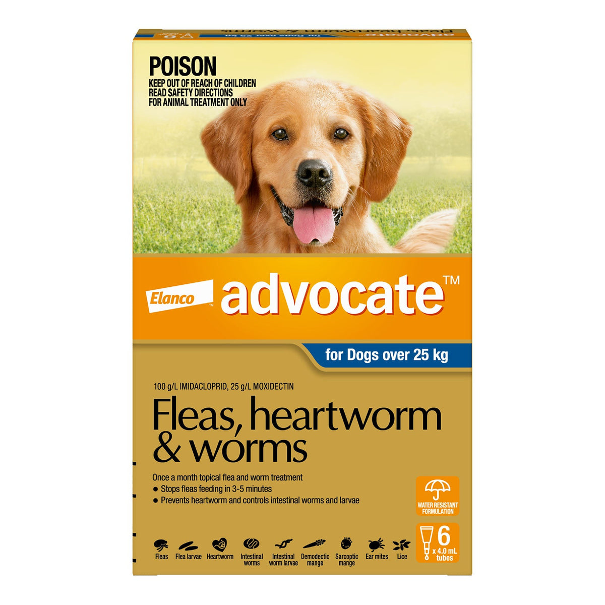 Advocate - For Dogs Over 25 Kg (Extra Large Dogs) Blue